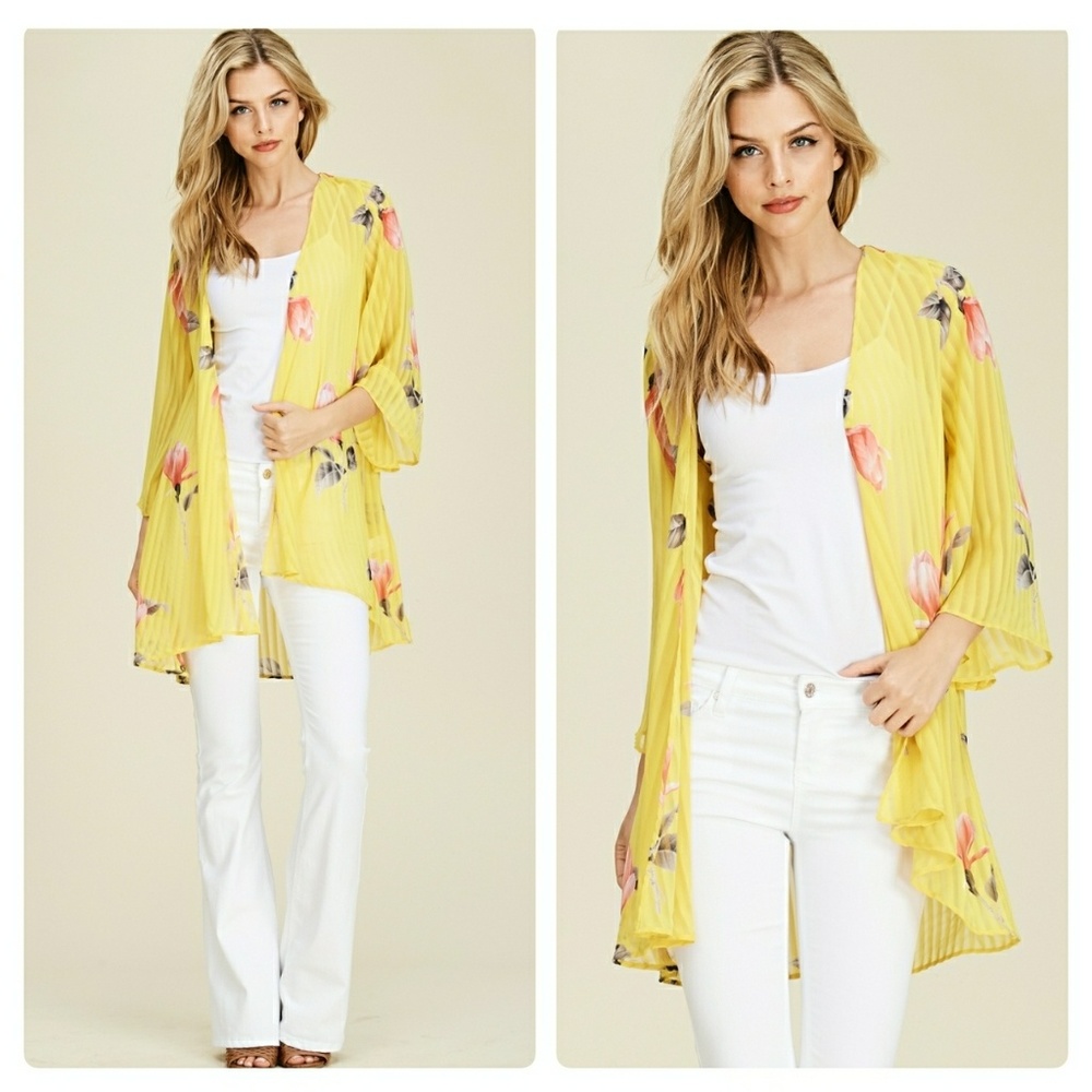 COMING SOON NWT WOVEN KIMONO
